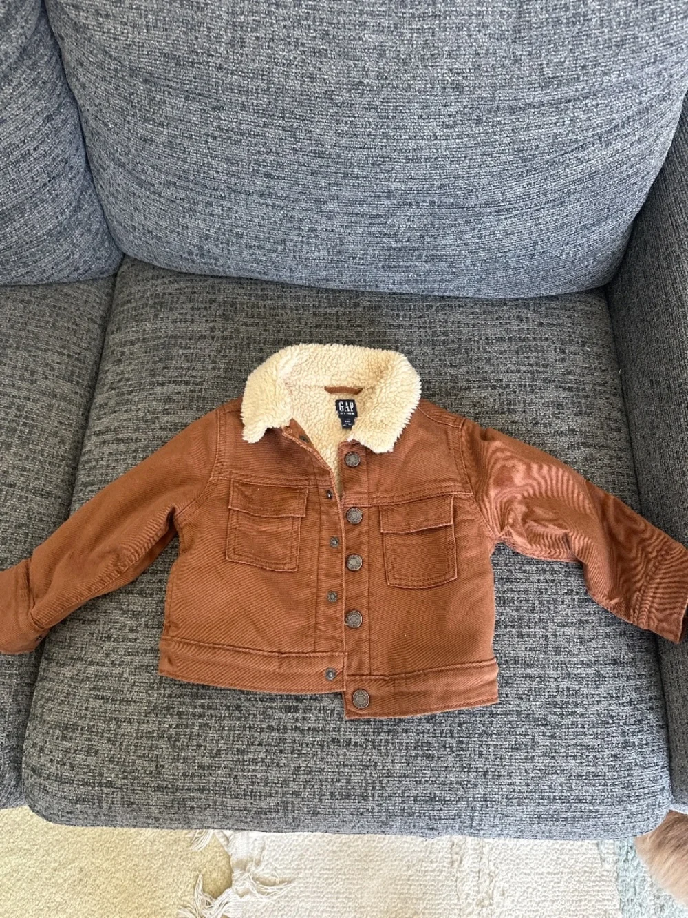 Gap Denim Fur Lined 2T jacket